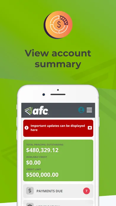 AFCDealer Screenshots