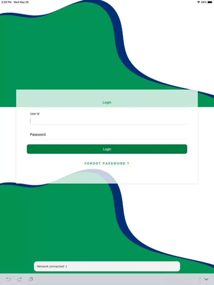 Capturas de tela do AfDB AM Digital 2019 iPad 