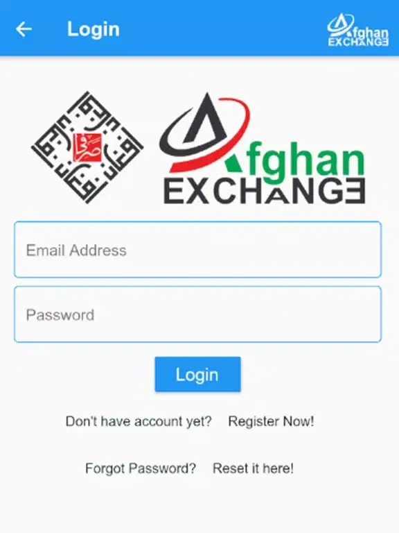 Afghan Exchange iPad 應用截圖