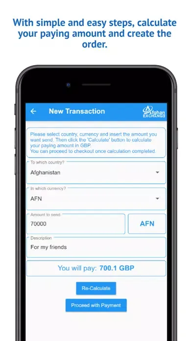 Afghan Exchange應用截圖