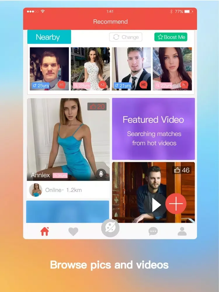 Adult Friend - pure fun finder iPad  স্ক্রিনশট