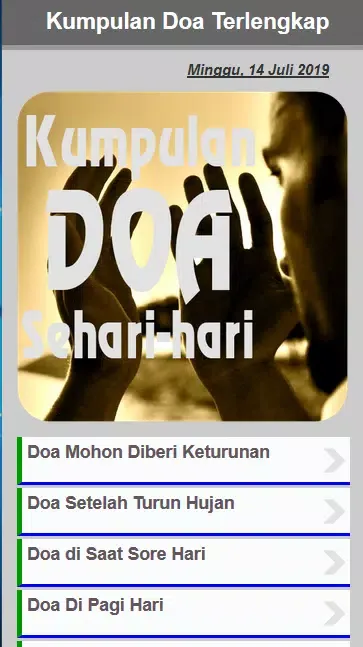 Screenshot di Kumpulan Doa Islam Lengkap