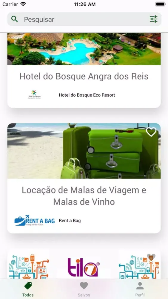 Captures d'écran de Muito Mais Vantagens