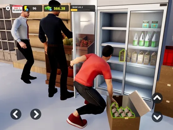 Store Simulator Supermarket 3D iPad  스크린샷
