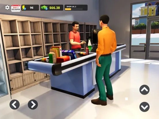 Store Simulator Supermarket 3D iPad  스크린샷