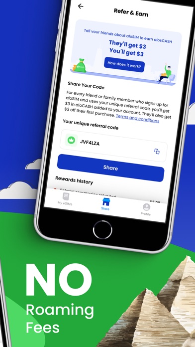 aloSIM: 5G Prepaid Travel eSIM Screenshots