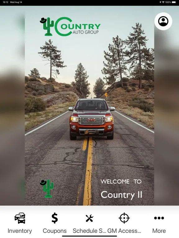 Ảnh chụp màn hình của Country Auto Group Dealer App iPad 