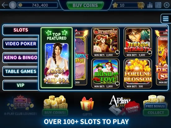 ภาพหน้าจอของ A-Play Online - Play For Fun iPad 