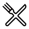 fork X knife
