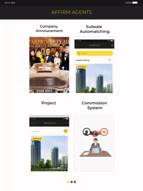 Affirm Plus Property Agency iPad  스크린샷