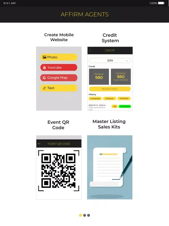 Affirm Plus Property Agency iPad  스크린샷
