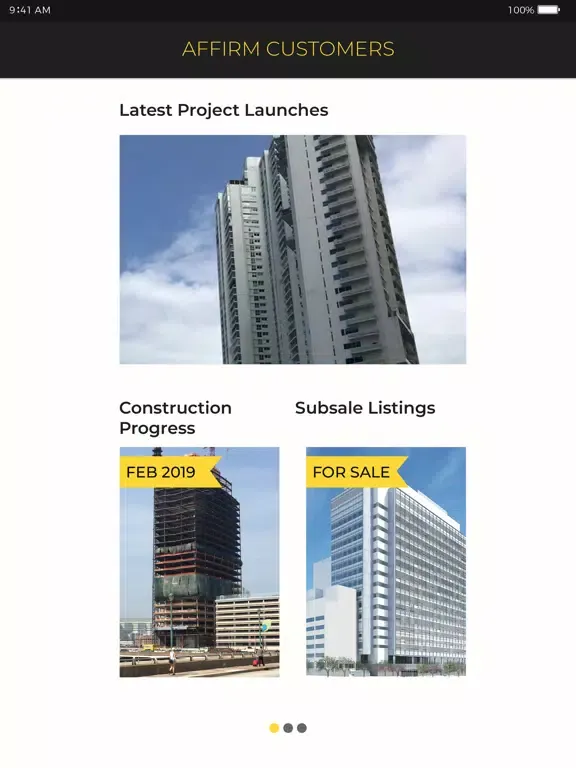 Affirm Plus Property Agency iPad  스크린샷