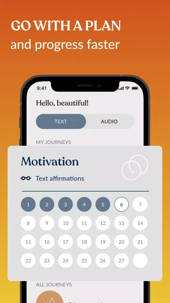 Able: 28-Day Affirmation Plan應用截圖