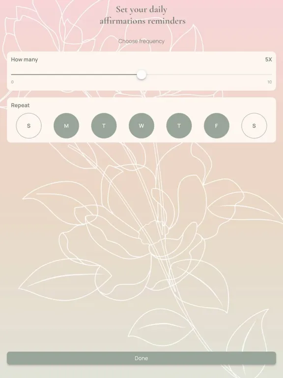 Скриншоты Affirmify - Daily Motivation iPad 
