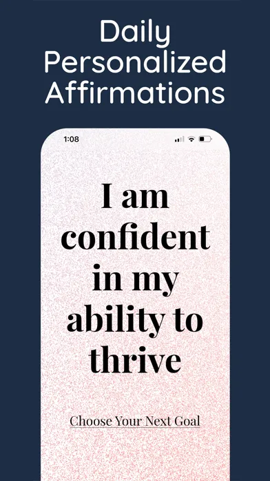 ภาพหน้าจอของ SelfCare: Daily Affirmations