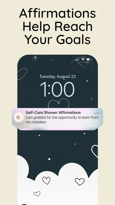 ภาพหน้าจอของ SelfCare: Daily Affirmations