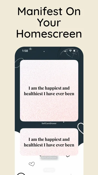 ภาพหน้าจอของ SelfCare: Daily Affirmations