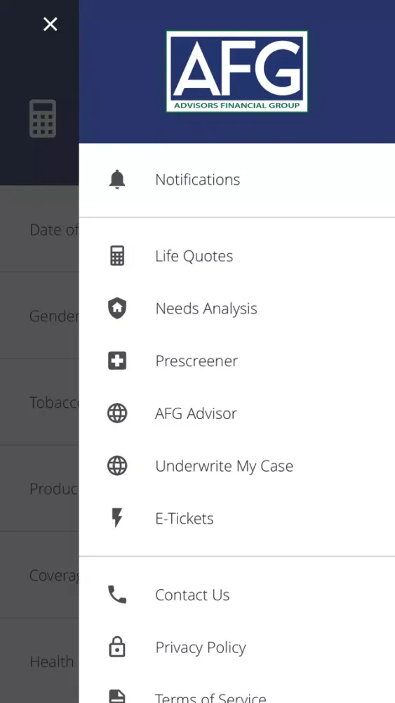 Скриншоты AFG Life Insurance Quotes