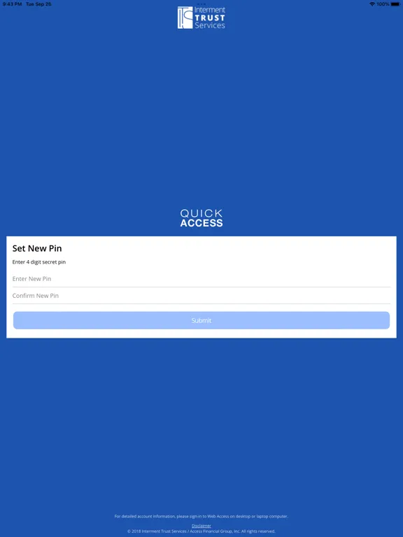 Quick Access from ITS iPad  স্ক্রিনশট