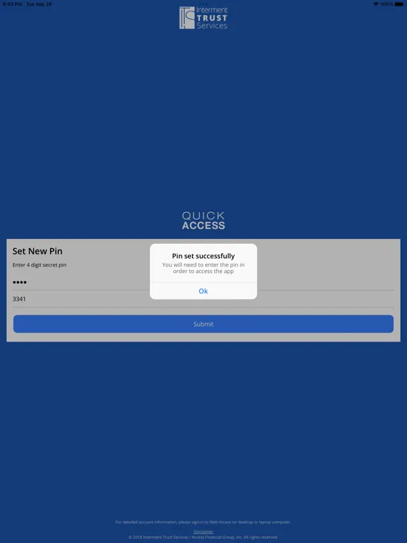 Quick Access from ITS iPad  স্ক্রিনশট