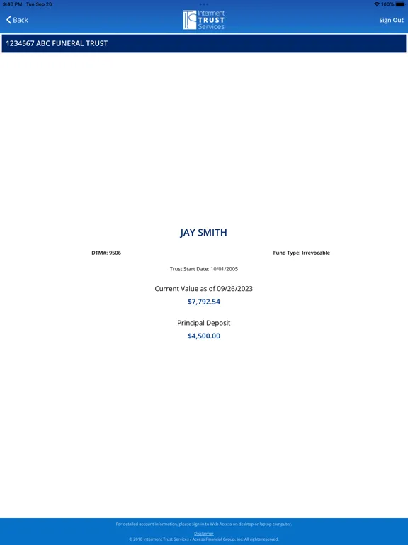 Quick Access from ITS iPad  স্ক্রিনশট