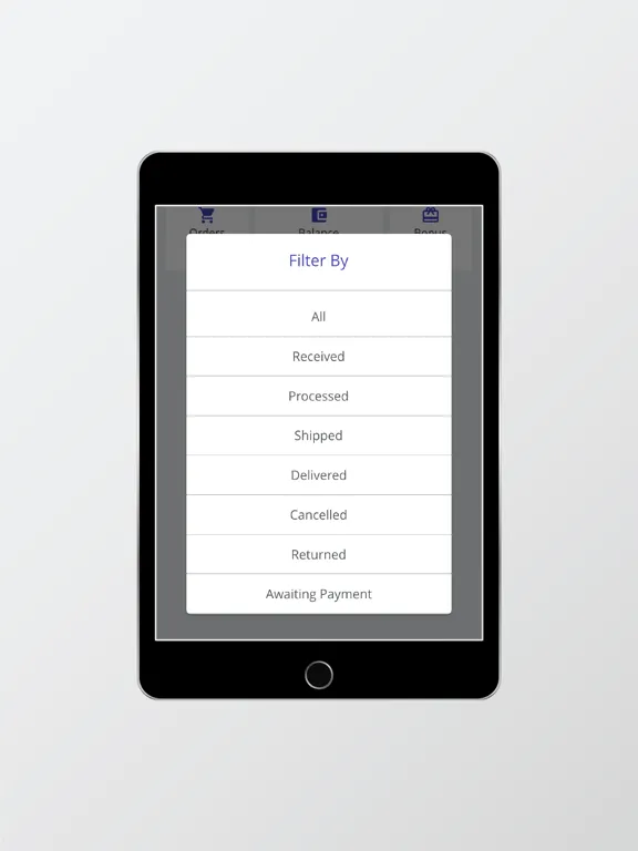 Afkary Delivery iPad  স্ক্রিনশট