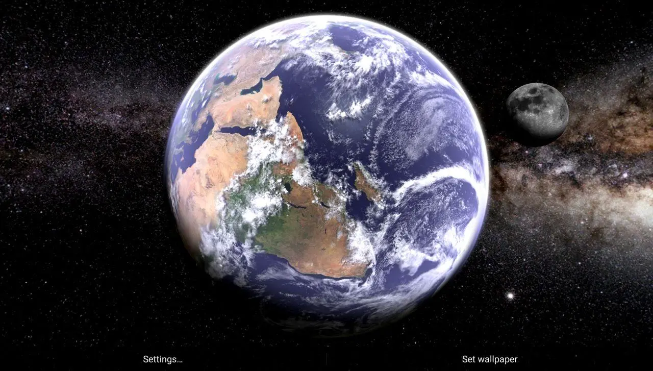 Earth & Moon Screenshots