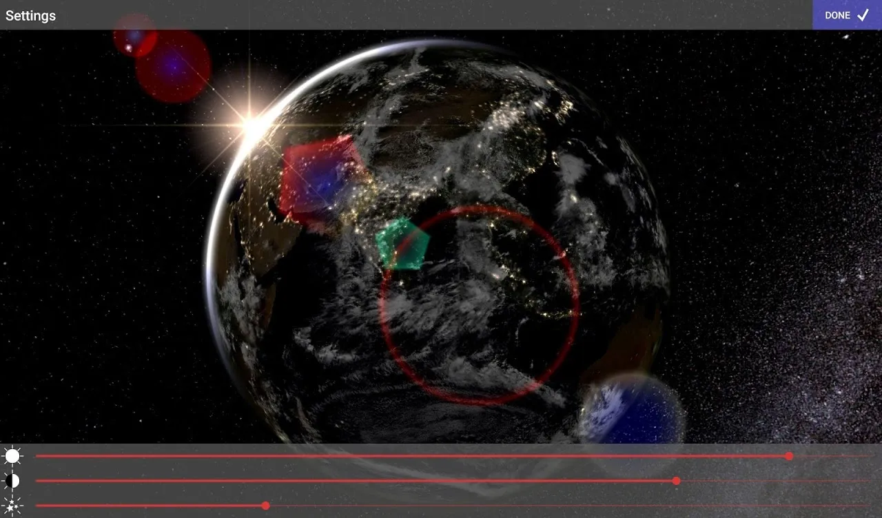 Earth & Moon Screenshots