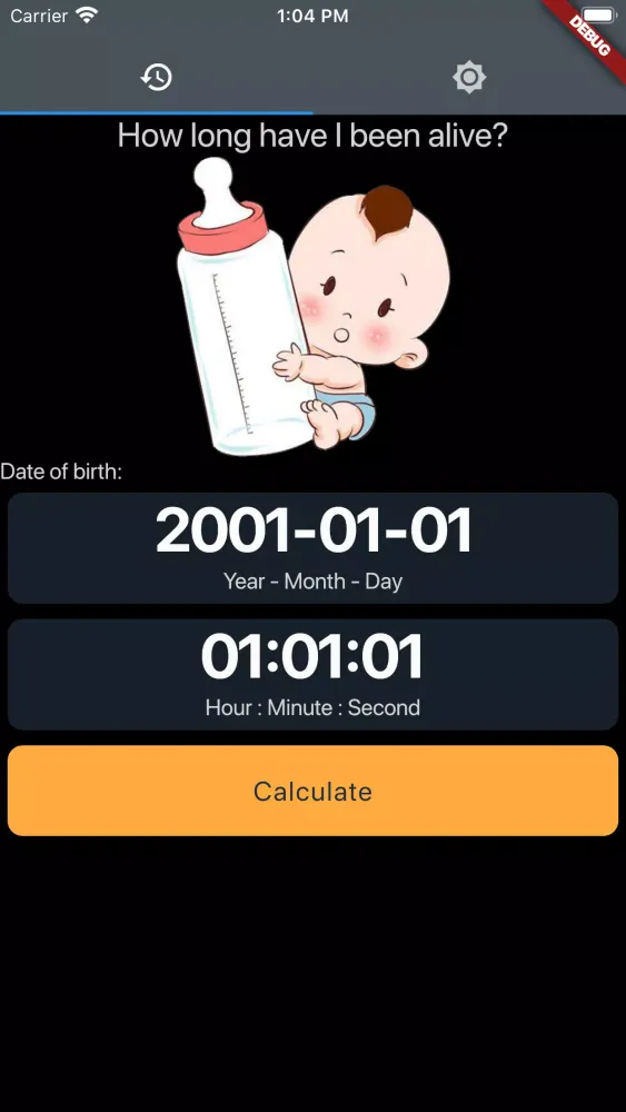 Lifespan Prediction Screenshots