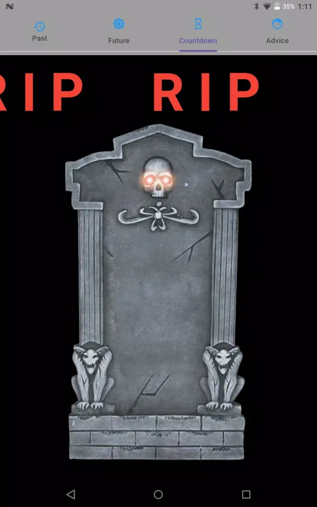 Lifespan Prediction Screenshots