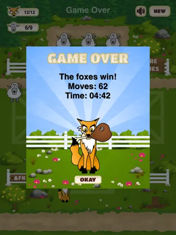Fox vs Sheep HD iPad  Screenshots
