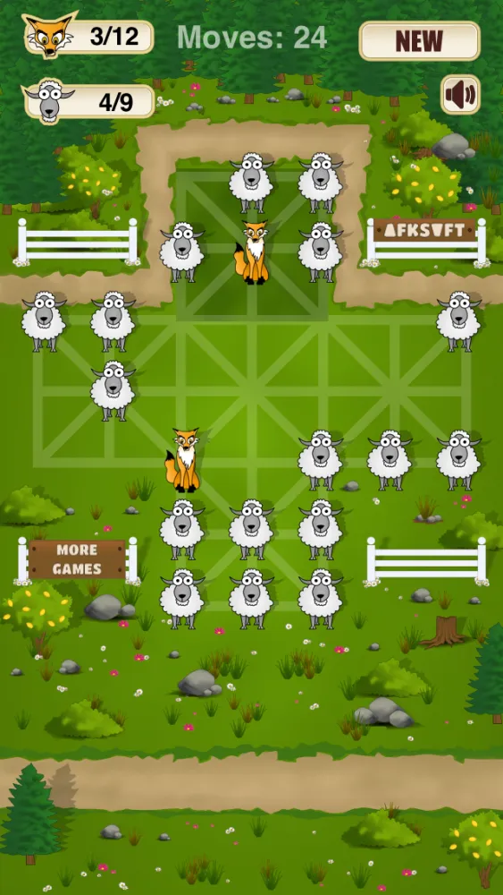 Fox vs Sheep HD Screenshots