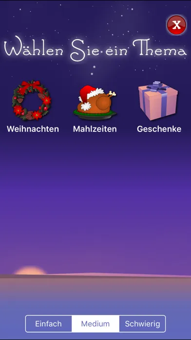 Capturas de pantalla de Weihnachten Wortsuche