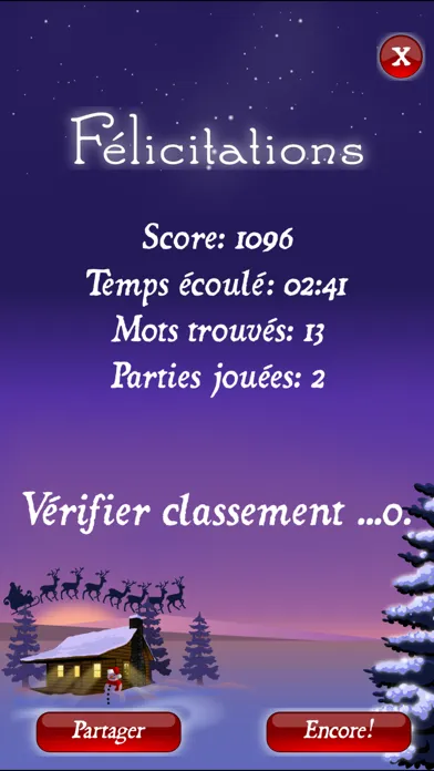 Recherche de mot - Joyeux Noël Ekran Görüntüleri