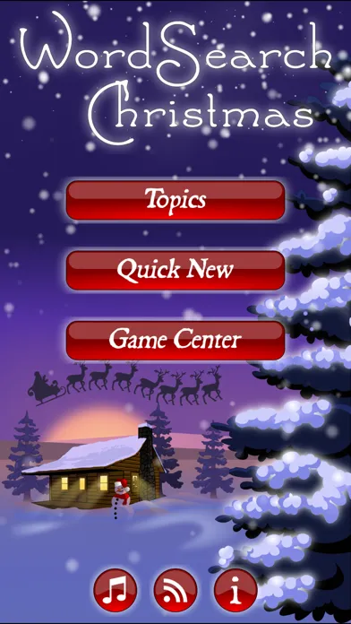 WordSearch Christmas HD سکرین شاٹس