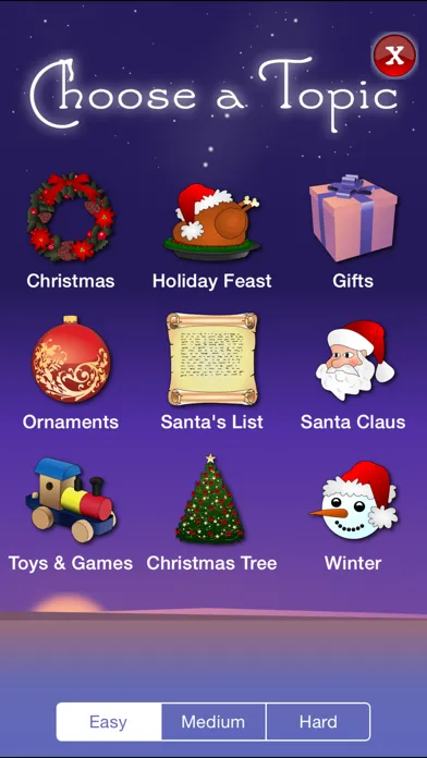 WordSearch Christmas HD سکرین شاٹس