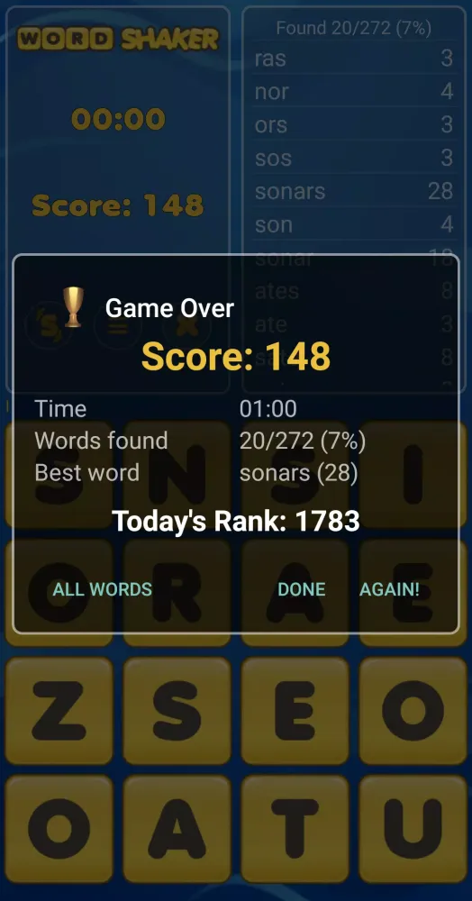 Word Shaker Screenshots