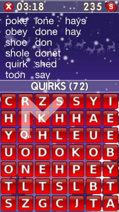 Word Shaker Christmas Screenshots