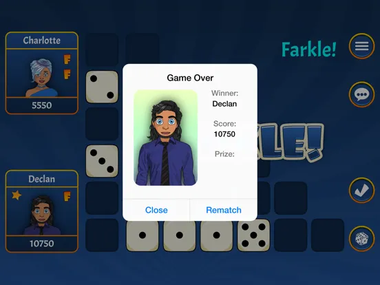 Zrzuty ekranu Farkle 10k iPad 
