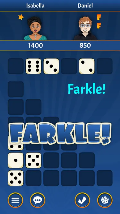 Zrzuty ekranu Farkle 10k