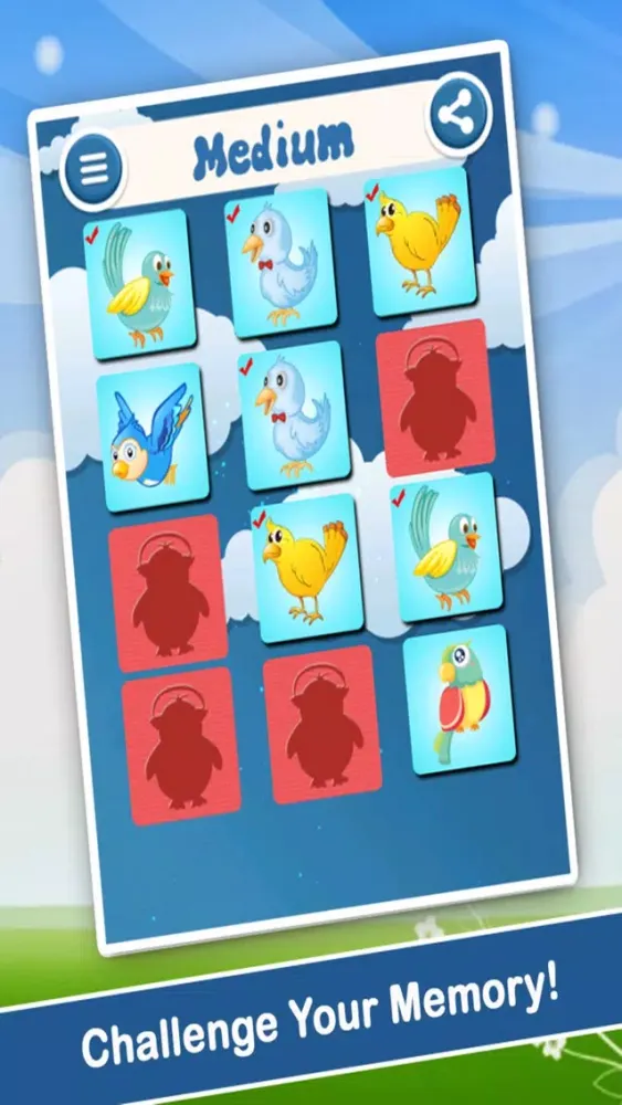Captures d'écran de Bird Matching Puzzle - Free Puzzle Game For Kids