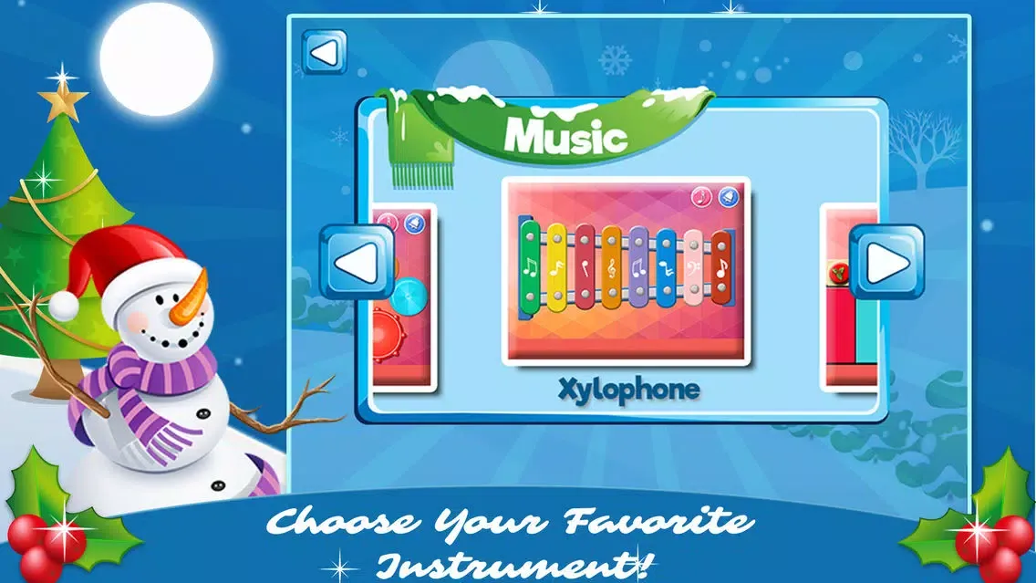 Christmas Musical Game - Christmas Piano & Rhymes 스크린샷