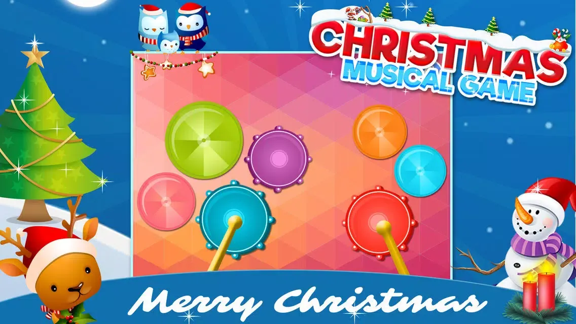 Christmas Musical Game - Christmas Piano & Rhymes 스크린샷