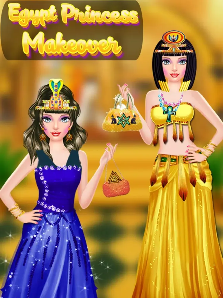 Egypt Princess Makeover - Romma MakeUp & DressUp iPad  Screenshots