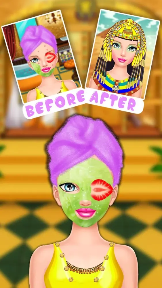 Egypt Princess Makeover - Romma MakeUp & DressUp Screenshots