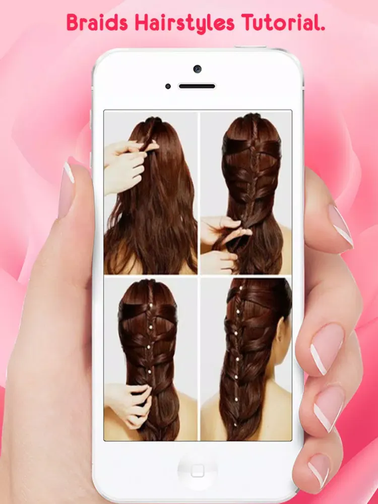 Hairstyle Steps For Girls iPad 应用截图