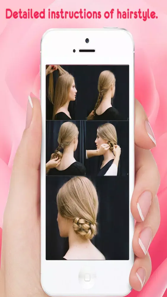 Hairstyle Steps For Girls应用截图