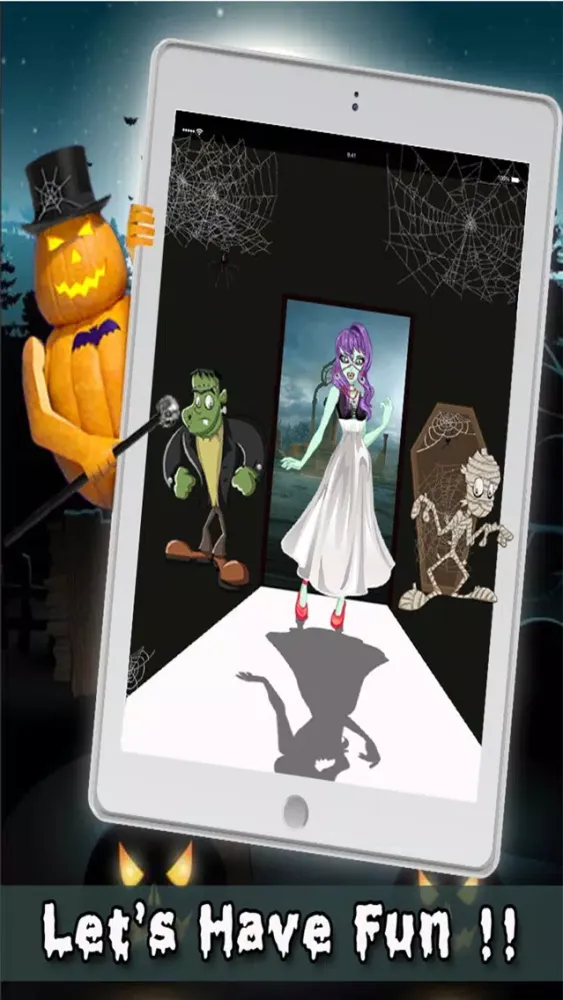 Halloween Girl DressUp - Monster Dressup 스크린샷