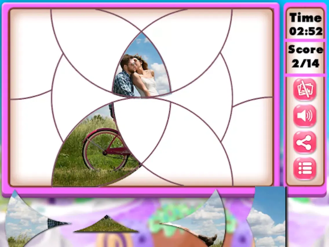Скриншоты High School Love Crush Puzzle iPad 