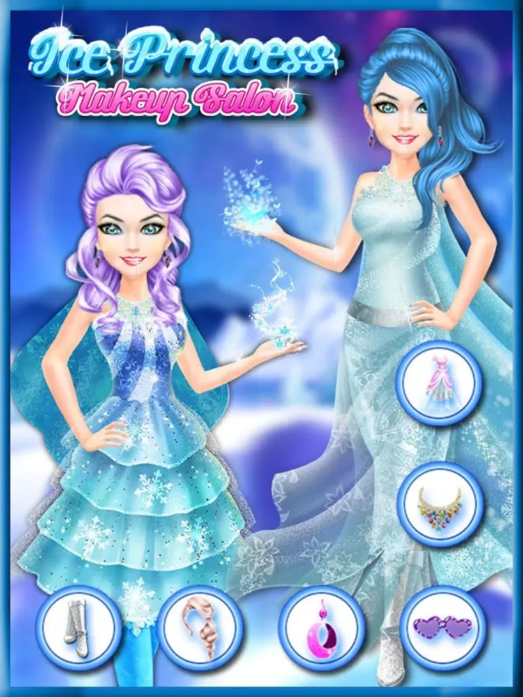 صور Ice Princess Makeup Salon iPad 